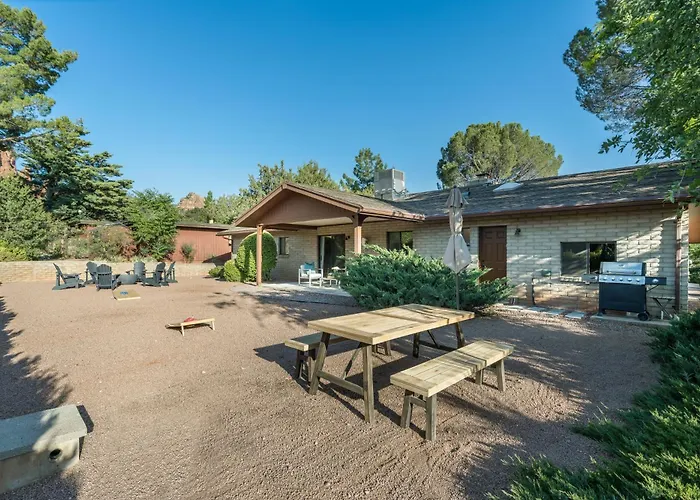Starlite Stunning Red Rock Views Backyard Oasis Walk To Mystic Trail Sedona