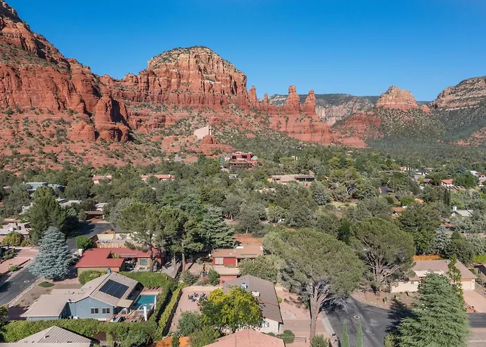 Starlite Stunning Red Rock Views Backyard Oasis Walk To Mystic Trail Sedona